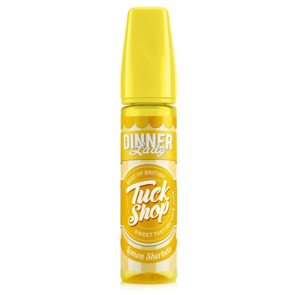 Dinner Lady Tuck Shop Lemon Sherbets Shortfill 50ml