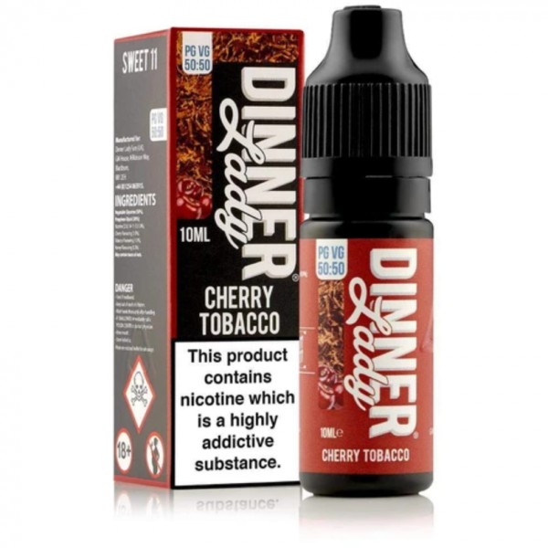 Dinner Lady 50/50 Cherry Tobacco E-liquid 10ml