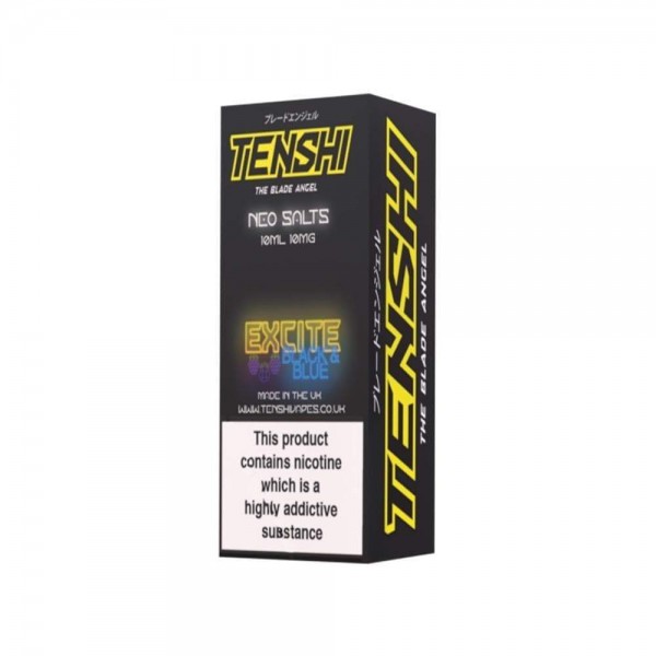 Tenshi Excite Black & Blue Nic Salt 10ml