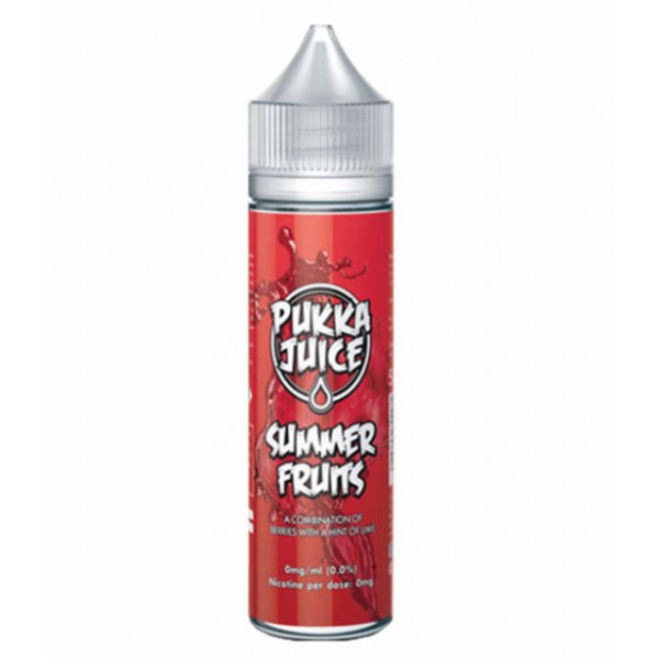 Pukka Juice Summer Fruits Shortfill 50ml