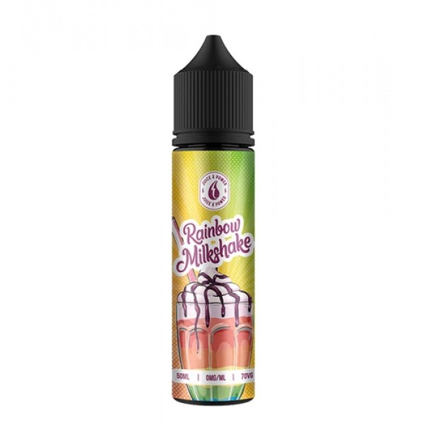 Juice N Power Rainbow Milkshake Shortfill 50ml