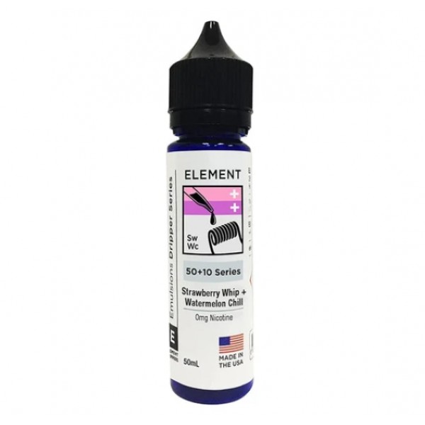 Element Emulsions Mixer Series Strawberry Whip & Watermelon Chill Shortfill 50ml