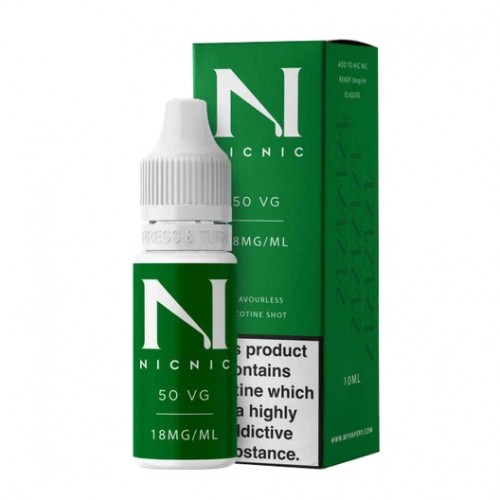 Nic Nic 50VG Nic Shot 18mg 10ml