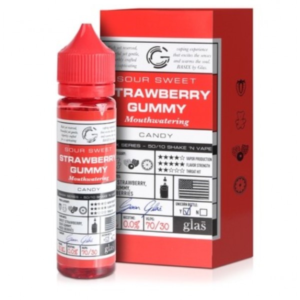 Glas Strawberry Gummy Shortfill 50ml