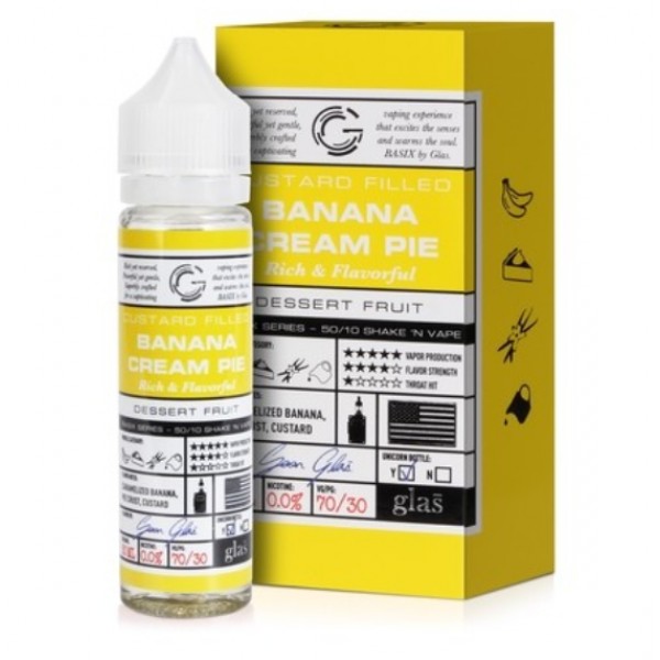 Glas Banana Cream Pie Shortfill 50ml