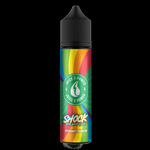 Juice N Power Shock Spearmint Rainbow Shortfi...