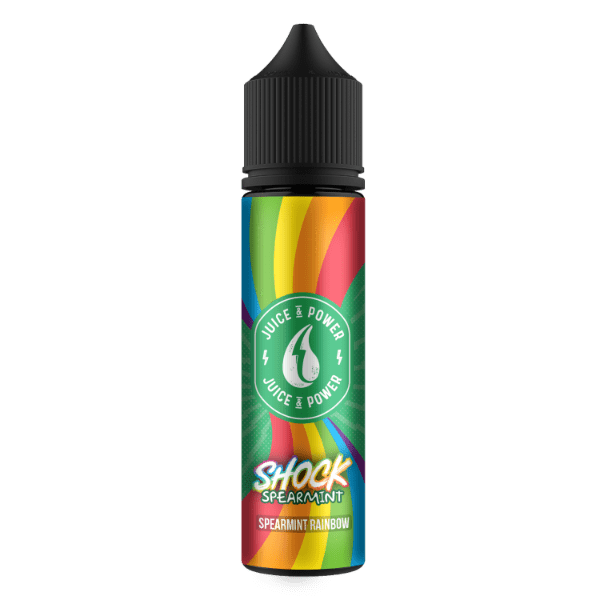 Juice N Power Shock Spearmint Rainbow Shortfill 50ml