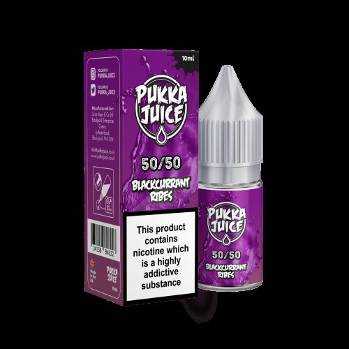 Pukka Juice Blackcurrant Ribes E-liquid 10ml