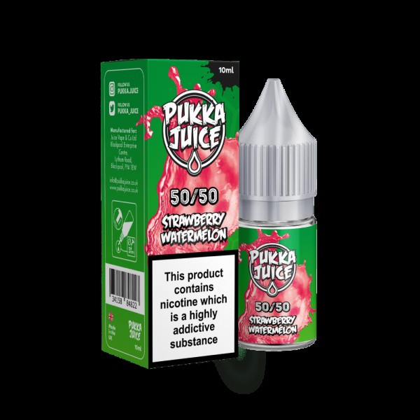 Pukka Juice Strawberry Watermelon E-liquid 10ml