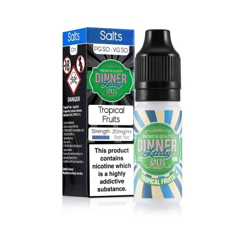 Dinner Lady Tropical Fruits Nic Salt E-liquid...