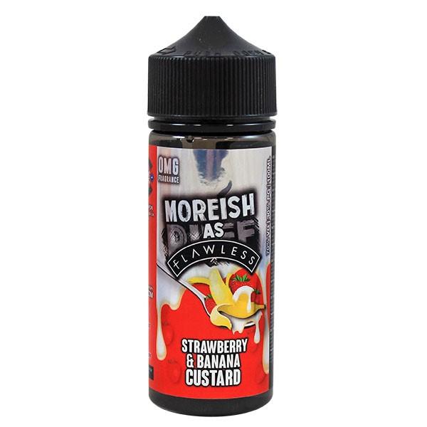 Flawless Strawberry and Banana Custard Shortfill E-liquid 100ml