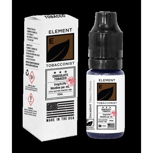 Element Tobacconist Chocolate Tobacco High VG...