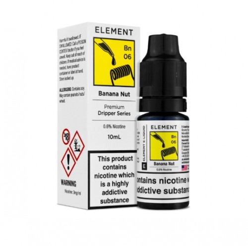 Element Dripper Banana Nut E-liquid 10ml