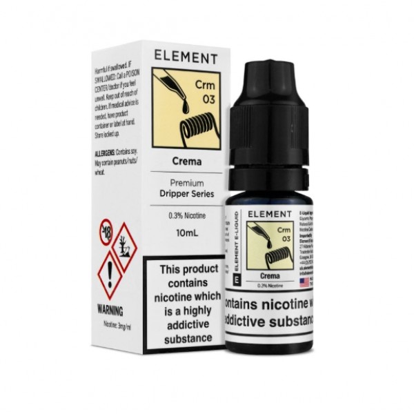 Element Dripper Crema E-liquid 10ml