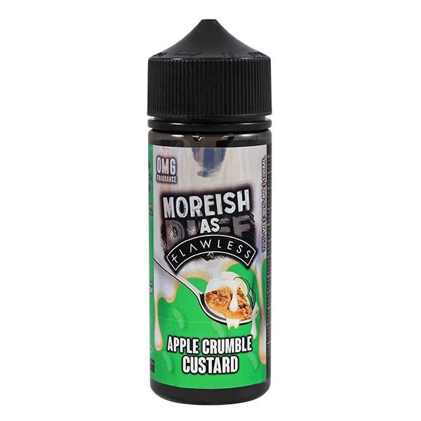 Flawless Apple Crumble Custard Moreish Shortfill E-liquid 100ml