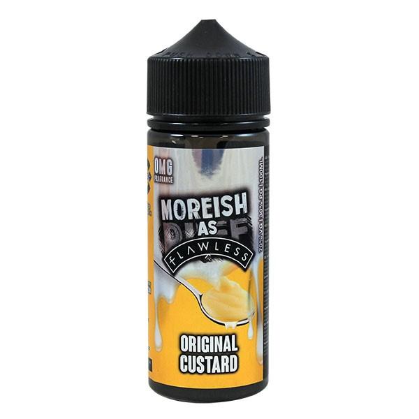 Flawless Original Custard By Moreish Shortfill E-liquid 100ml