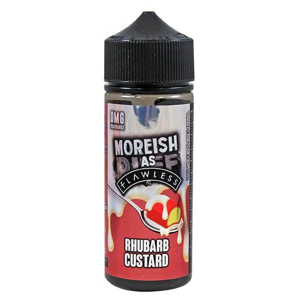 Flawless Rhubarb and Custard By Moreish Shortfill E-liquid 100ml