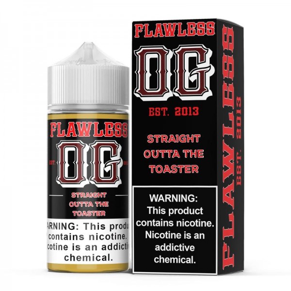 Flawless OG Straight Outta The Toaster Shortfill E-liquid 100ml