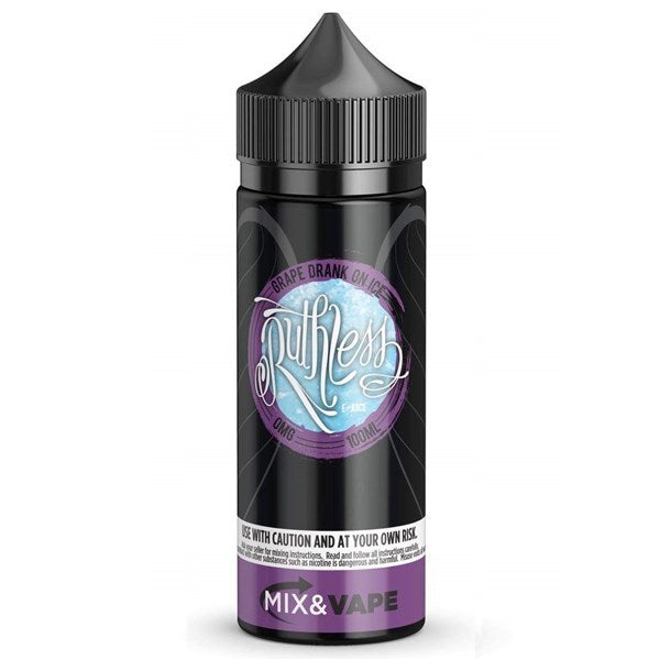 Ruthless Grape Drank On Ice Shortfill E-liquid 100ml