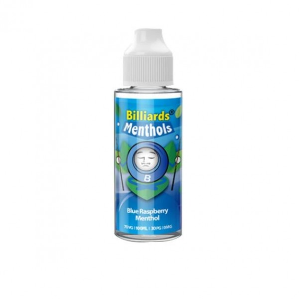 Billiards Menthol Range 70VG/30PG Shortfill 100ml