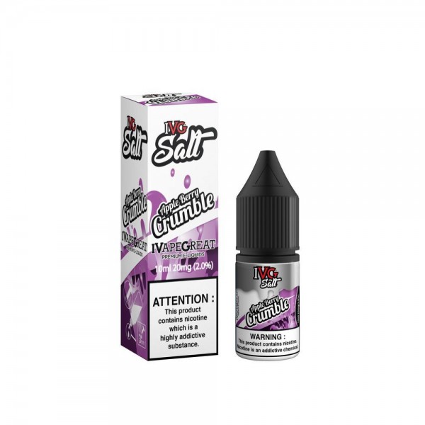 IVG Apple Berry Crumble Nic Salt E-liquid 10ml