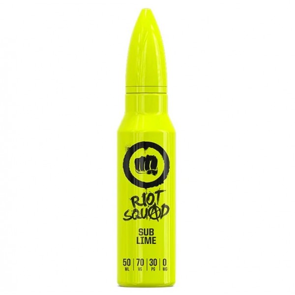 Riot Squad Sub Lime Shortfill 50ml