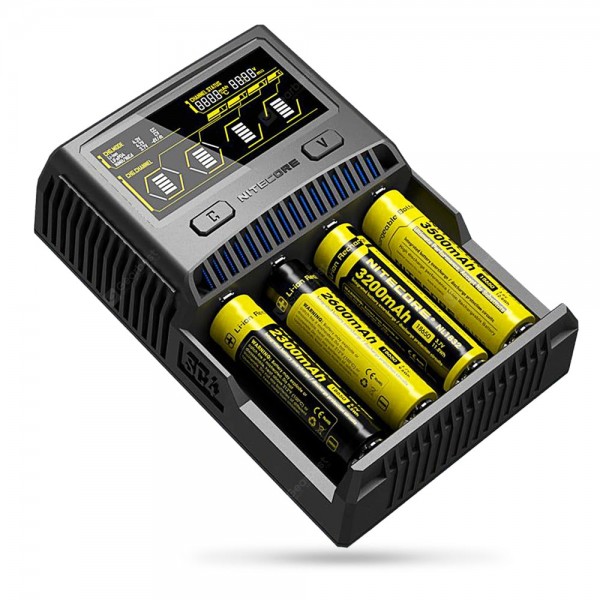 Nitecore SC4 LCD Display USB Rapid Intelligent Charger