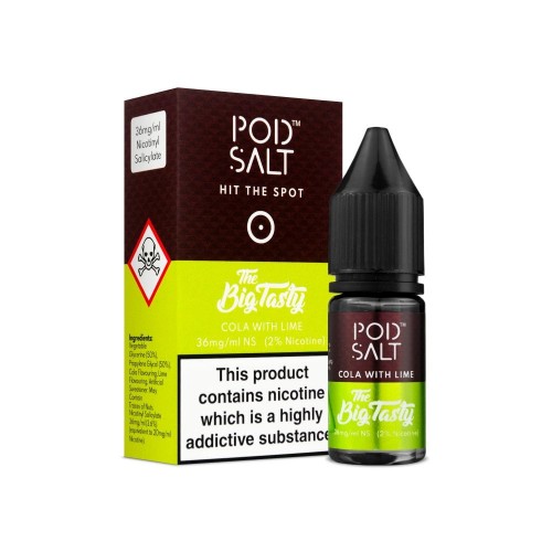 Pod Salt Fusions Cola With Lime Nic Salt 10ml