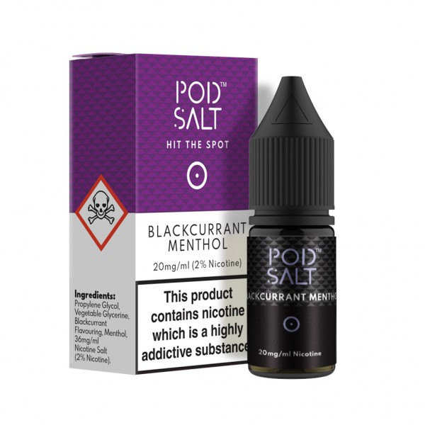 Pod Salt Blackcurrant Nic Salt 10ml