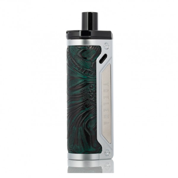 Lost Vape Thelema 80W Pod Mod Kit-SS/Ukiran Leather