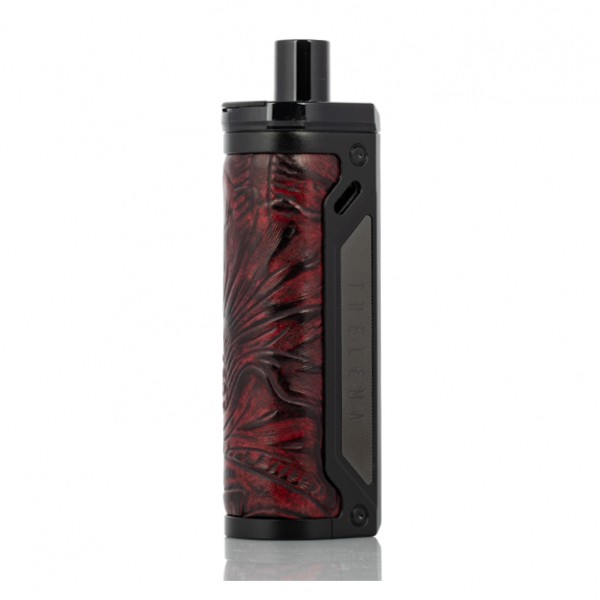 Lost Vape Thelema 80W Pod Mod Kit-SS/Ukiran Leather