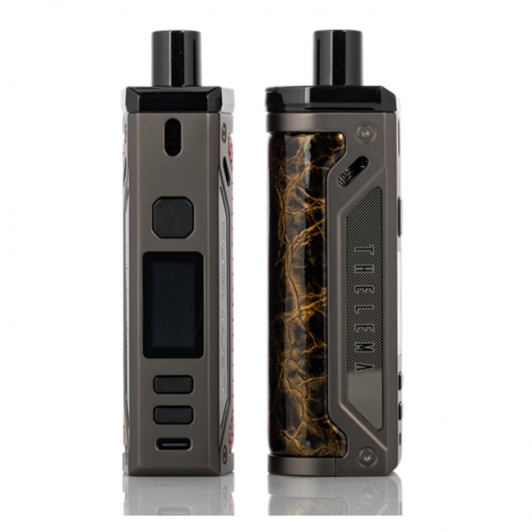 Lost Vape Thelema 80W Pod Mod Kit-SS/Ukiran Leather