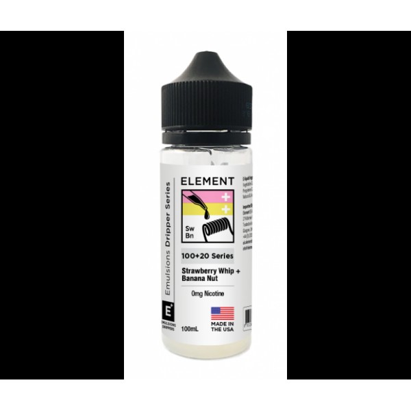 Element Emulsions Mixer Series Strawberry Whip & Banana Nut Shortfill 100ml