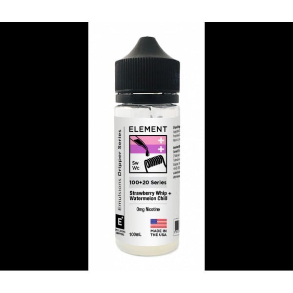 Element Emulsions Mixer Series Strawberry Whip & Watermelon Chill Shortfill 100ml