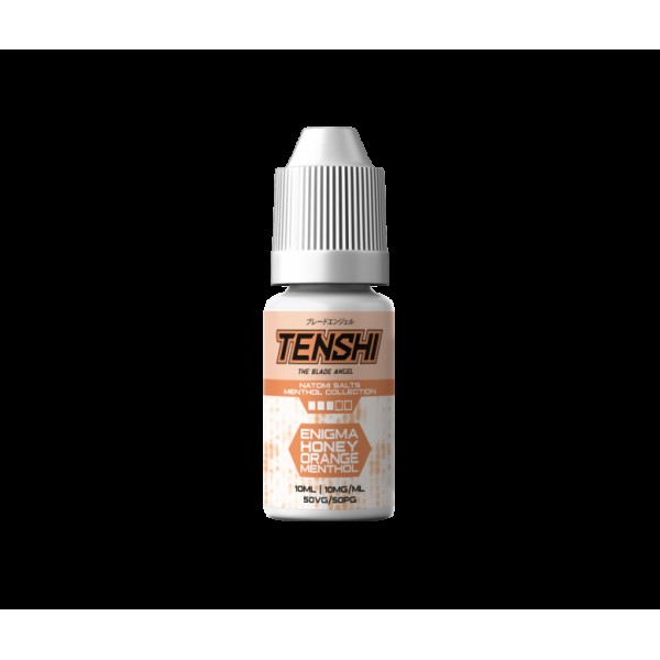 Tenshi Natomi Menthol Salts ENIGMA-Honey Orange Menthol Nic Salt 10ml-10mg