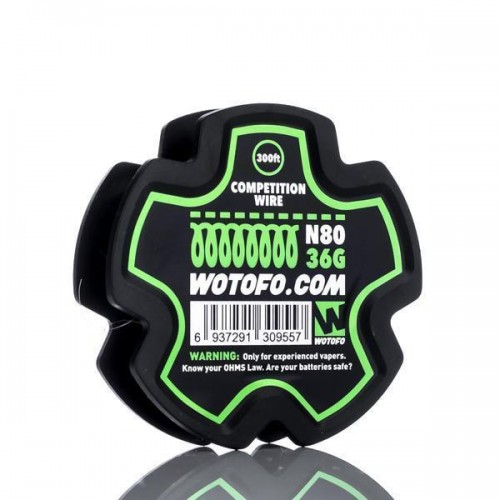 Wotofo Ni80 Competition Wire 36G 300ft-Ni80 C...