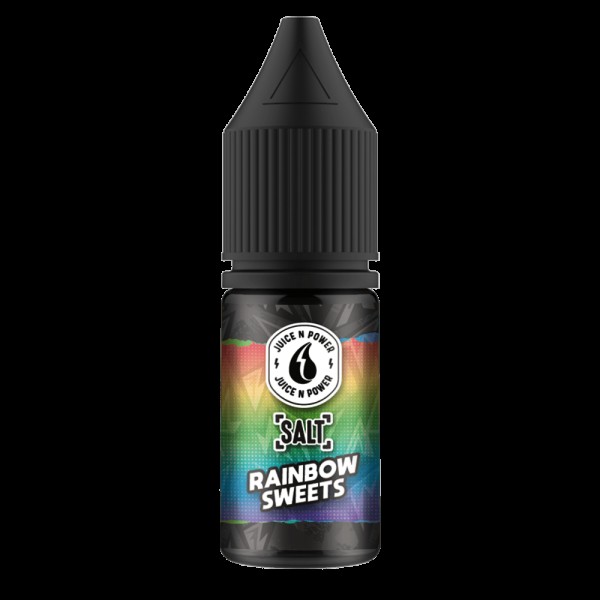 Juice N Power Rainbow Sweets Nic Salt 10ml