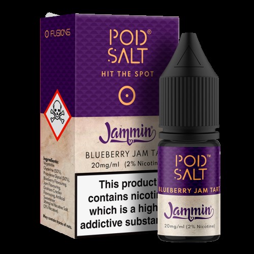 Pod Salt Fusions Blueberry Jam Tart Nic Salt ...