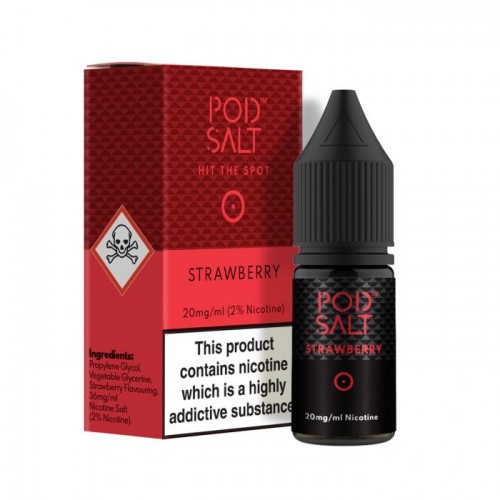 Pod Salt Strawberry Nic Salt 10ml