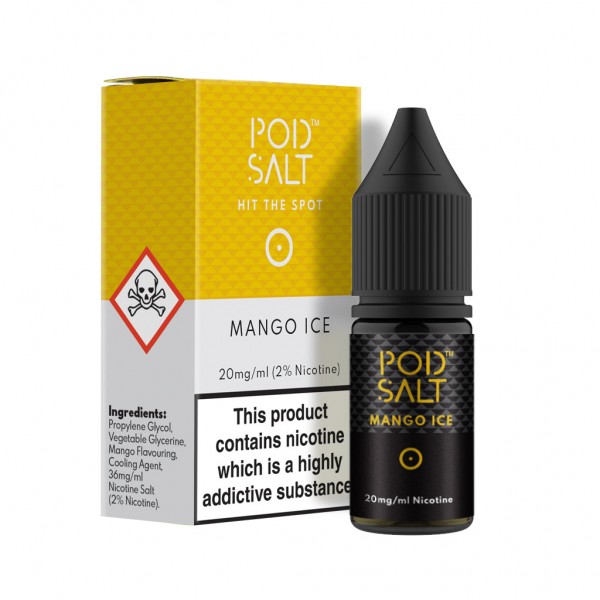 Pod Salt Mango Ice Nic Salt 10ml