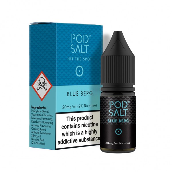 Pod Salt Blue Berg Nic Salt 10ml-11mg