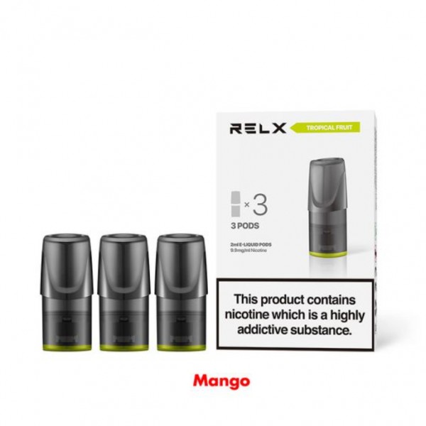 RELX Classic Pre-filled Pods 9.9mg 2ml 3PCS