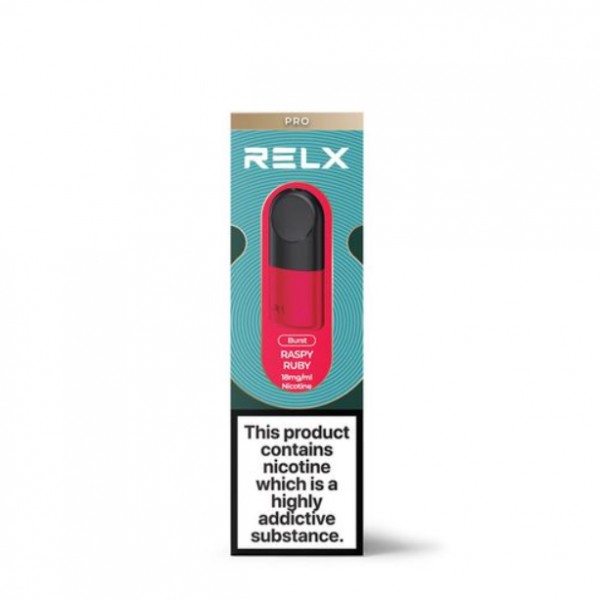 RELX Essential Raspy Ruby Pre-filled Flavored Pods 2PCS