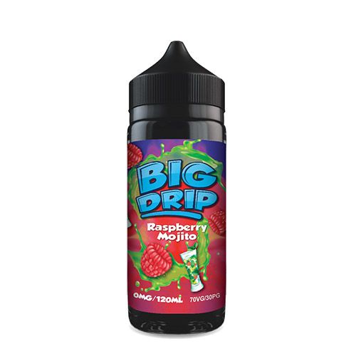 Big Drip Raspberry Mojito Shortfill E-liquid ...