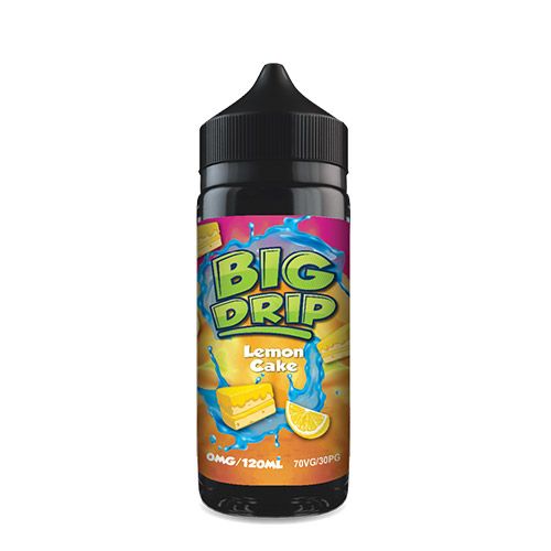 Big Drip Lemon Cake Shortfill E-liquid 100ml