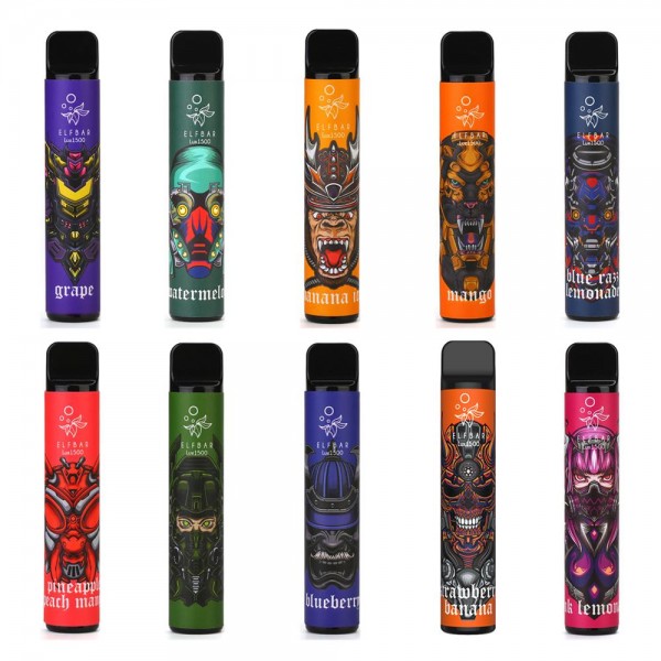 Elf Bar Lux 1500 Puffs Disposable Pod Vape