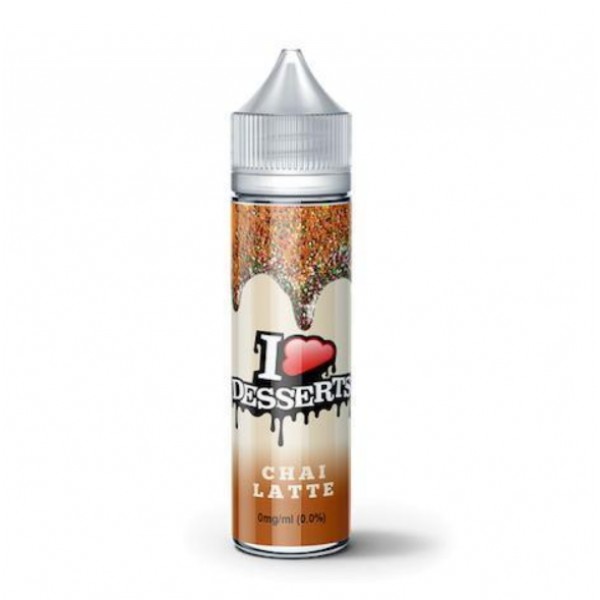 IVG Desserts Chai Latte Shortfill E-liquid 50ml