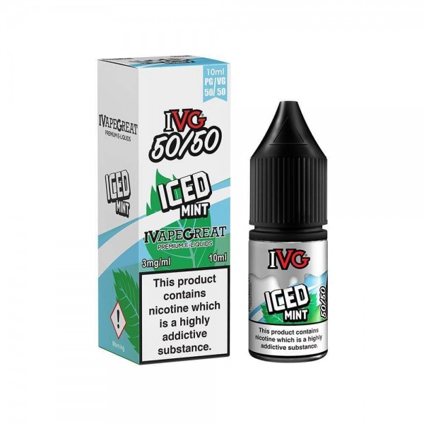 IVG 50/50 Iced Mint E-liquid 10ml