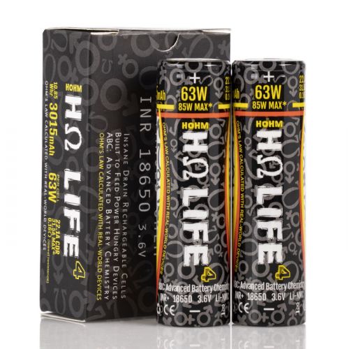 Hohm Tech Life 4 18650 3015mAh 22.1A Battery ...