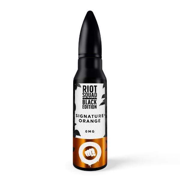 Riot Squad Black Edition Signature Orange Shortfill 50ml